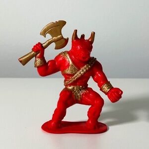 Vintage 90s Dragon's Lair Castle Figure Red Minotaur (OA2)